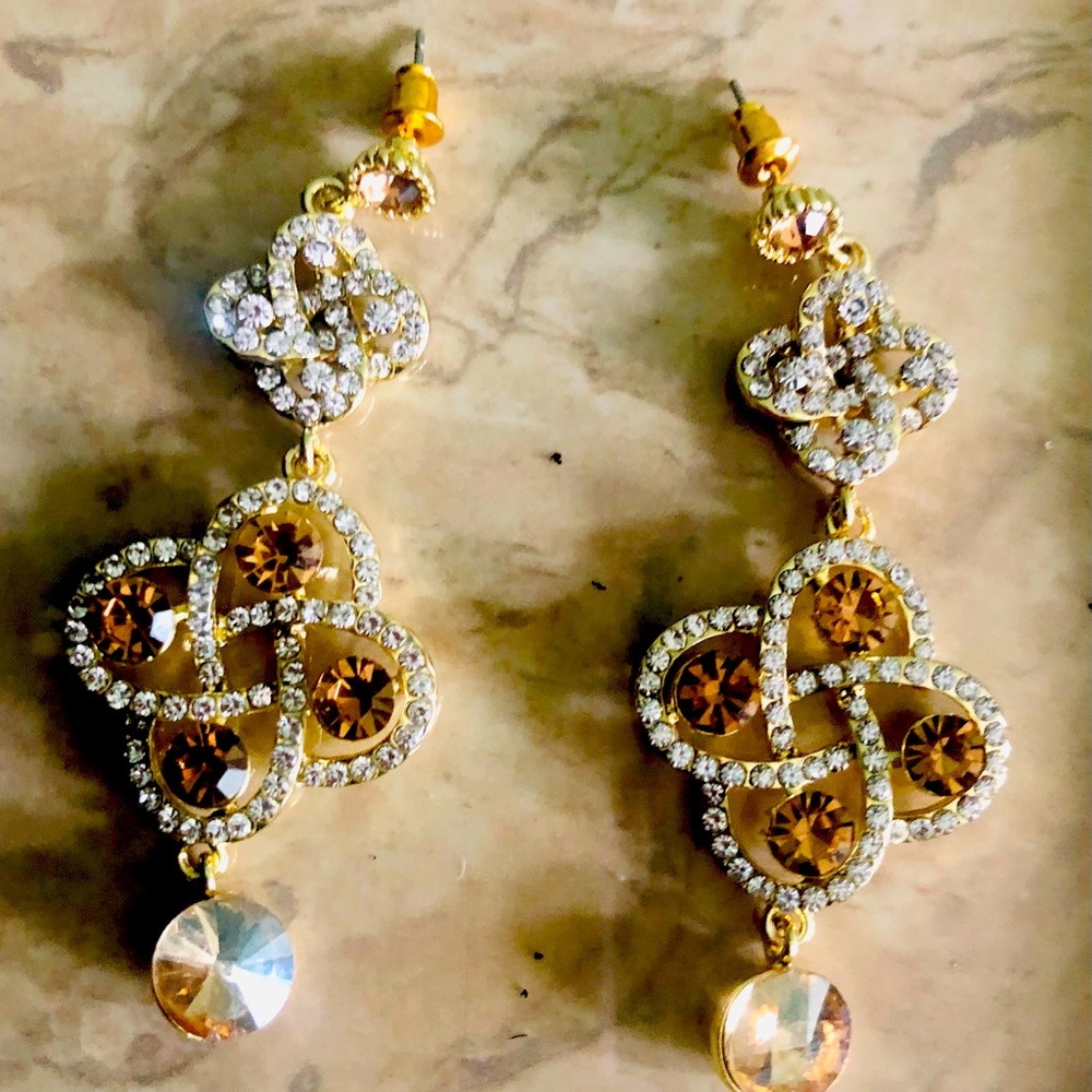 Gold and Silver earrings